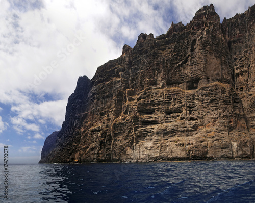 Cliffs of Los Gigantes, Tenerife, Canary Islands, Spain, Europe photo