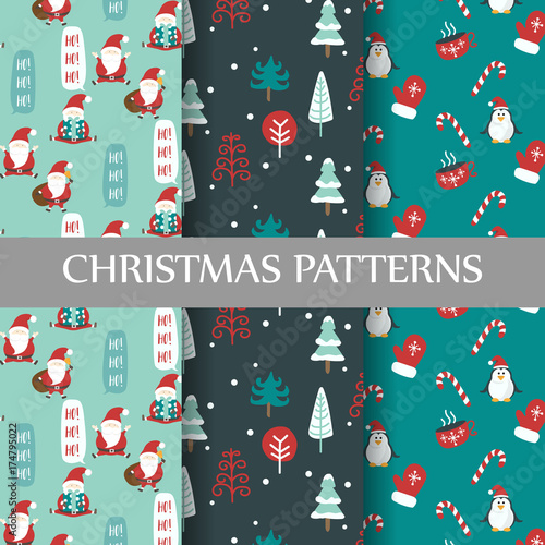 christmas pattern, vector