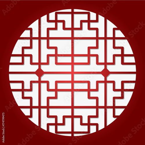 Chinese Paper Cuttings Background 