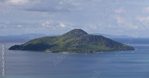 View of St Anne Island, Seychelles, Indian Ocean, Africa © imageBROKER