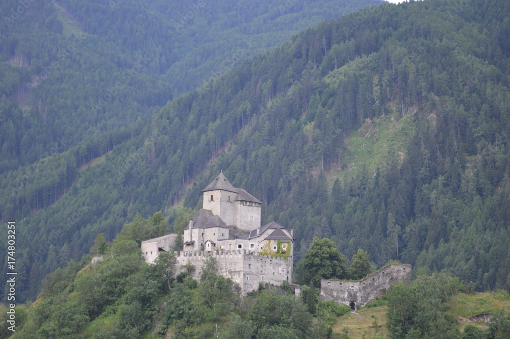 Castle in the mountain