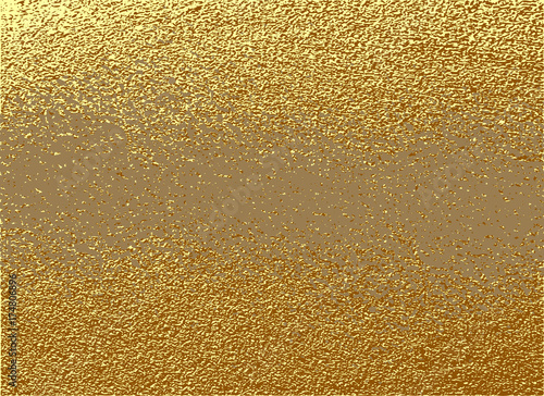 Gold grunge texture to create distressed effect. Patina scratch golden elements. Vintage abstract illustration.