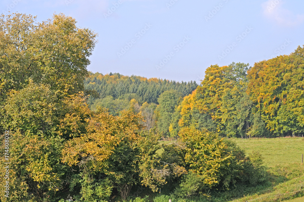 Herbstlandschaft auf der schwäbischen Alb