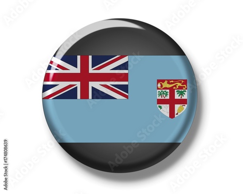 Button, flag of Fiji