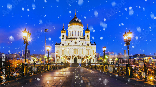 Cathedral of Christ the Savior in Moscow