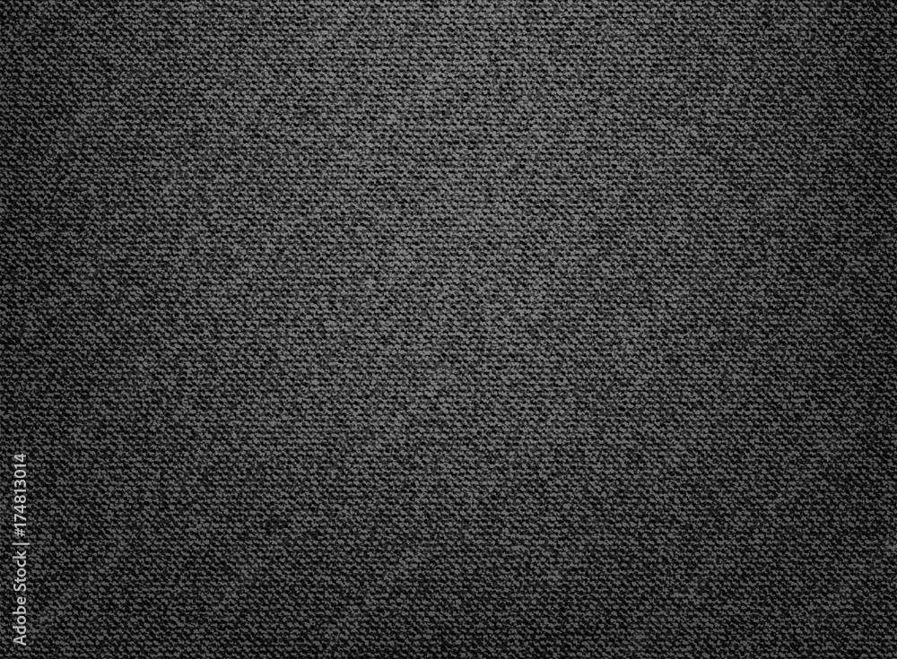 Fototapeta premium Background template with black jeans texture