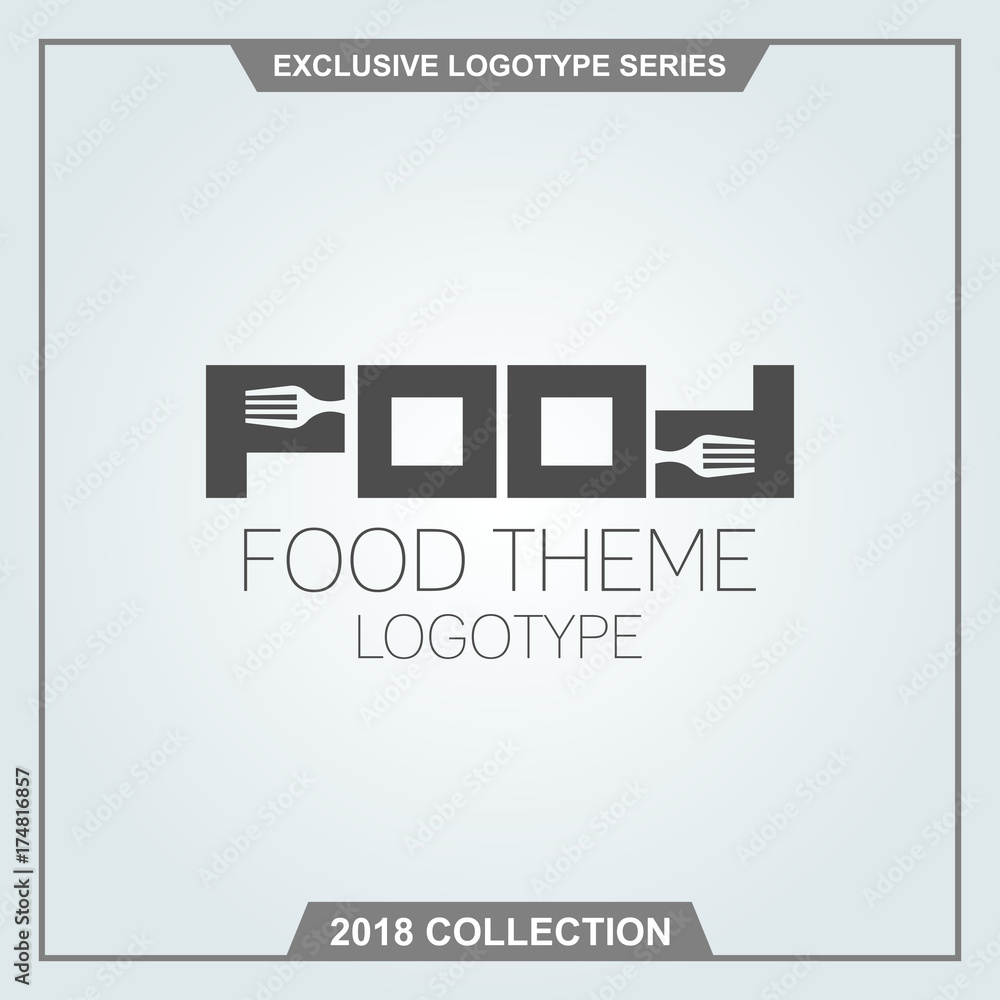 food logo vector food logo vector