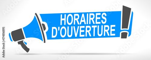 mégaphone horaires d'ouverture