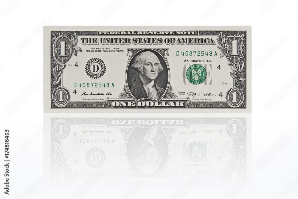 One-dollar-bill Stock Photo | Adobe Stock