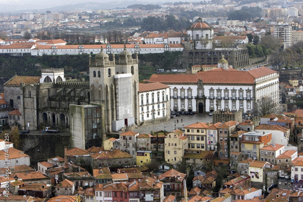 Historic centre of Porto with the Cathedral, Porto, UNESCO World Heritage  Site, Portugal, Europe Stock Photo | Adobe Stock