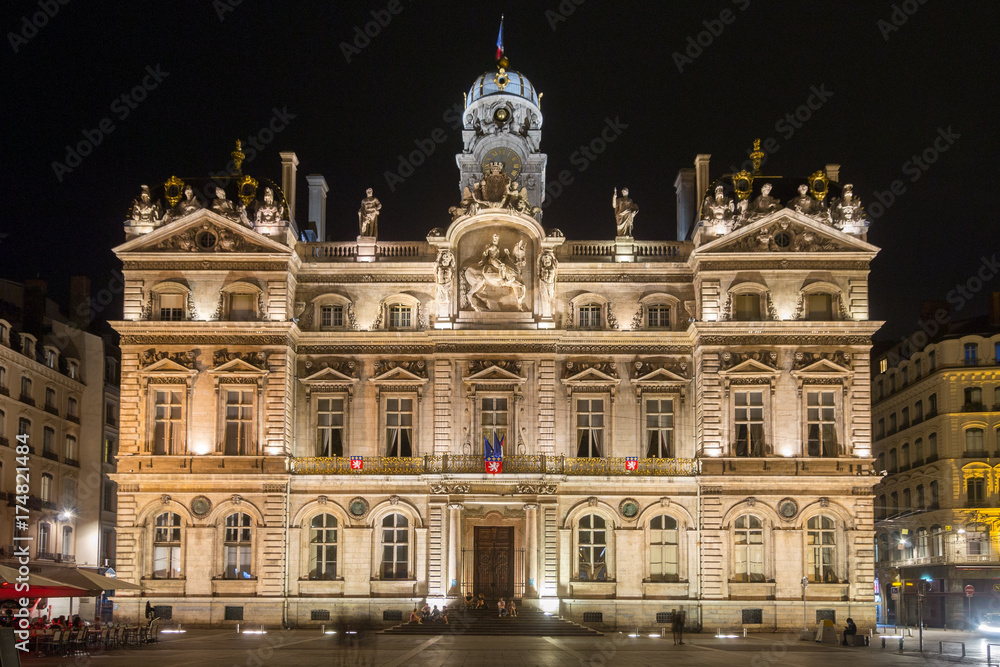 City Hall of Lyon - France
