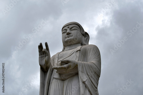The Big Buddha Statue in Palgongsan Mountain. Pic was taken in August 2017