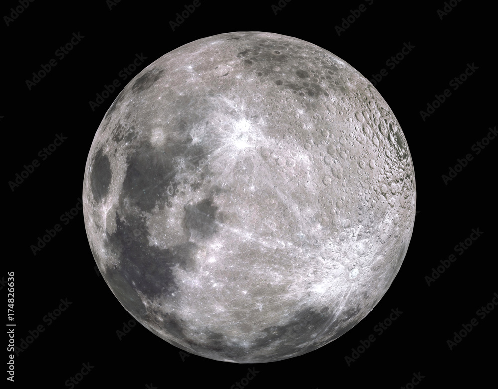 Obraz premium Full moon,3D