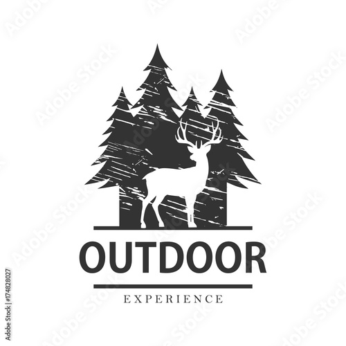 Adventure and outdoor logo design template