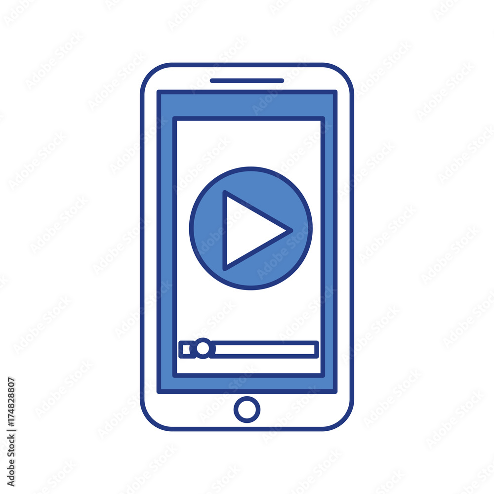 smartphone player button app connection internet smartphone player button app connection internet