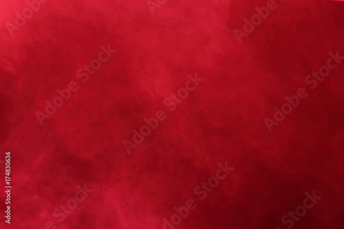 Red Abstract Smoke Clouds  All Movement Blurred  intention out of focus