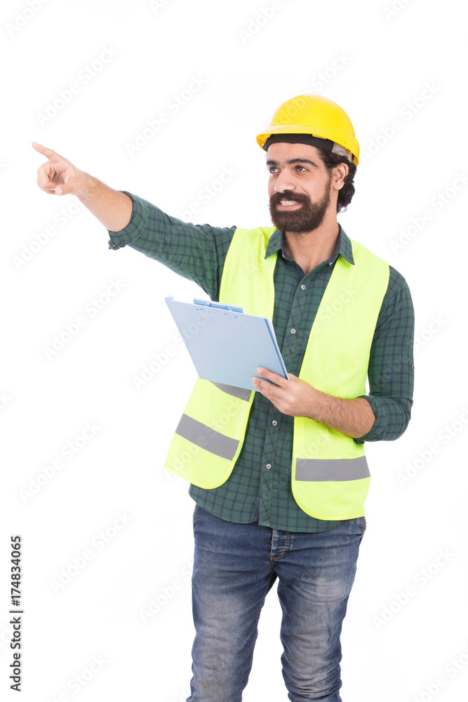 Smiling engineer Smiling engineer