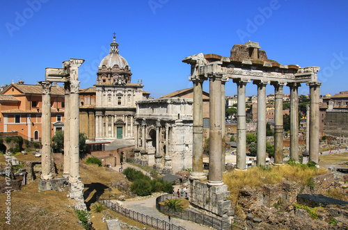 Roman Forum in Rome, Italy