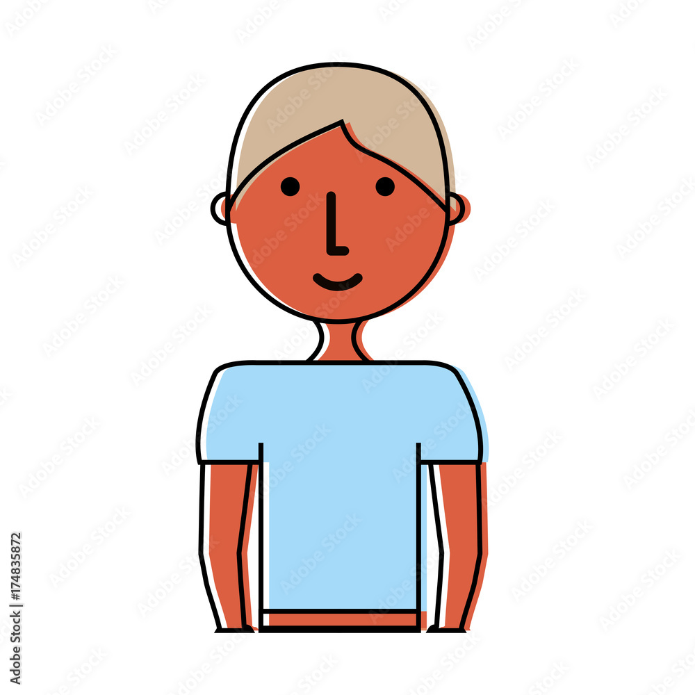 cartoon man icon cartoon man icon