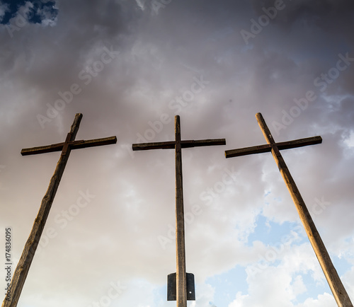 Christian symbol of Calvary