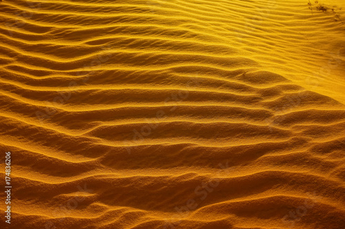 Sand mountains in the desert © kichigin19