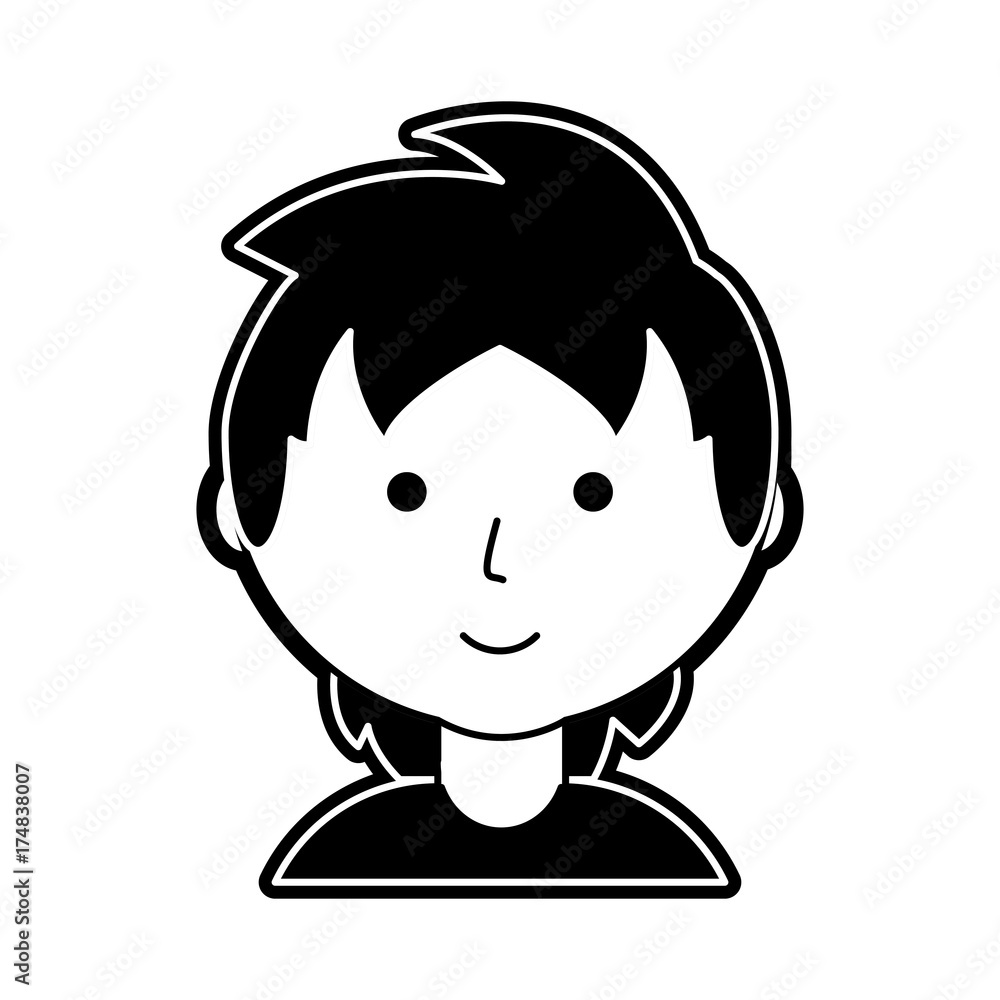 Obraz premium cartoon man icon