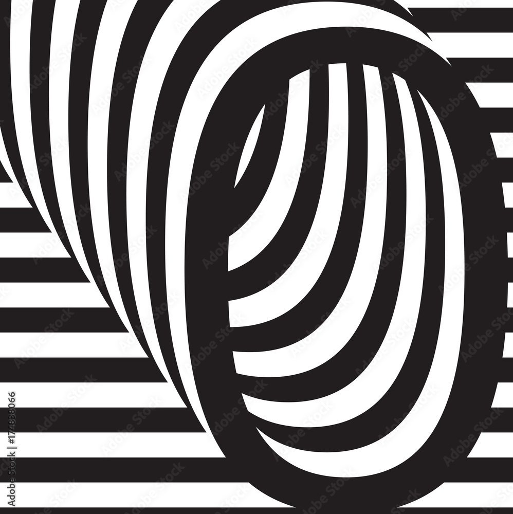 Obraz premium number 0 design template