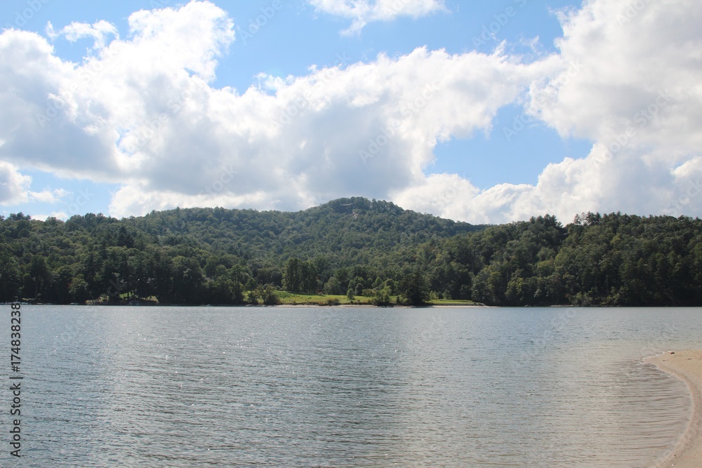 Glen Lake in Highlands of North Carolina