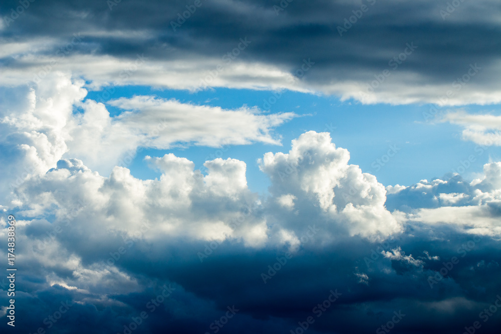 colorful dramatic sky with cloud at sunset colorful dramatic sky with cloud at sunset