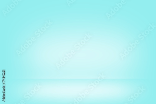 Abstract blue blurred smooth background color gradient wall can used creative concept,add product.