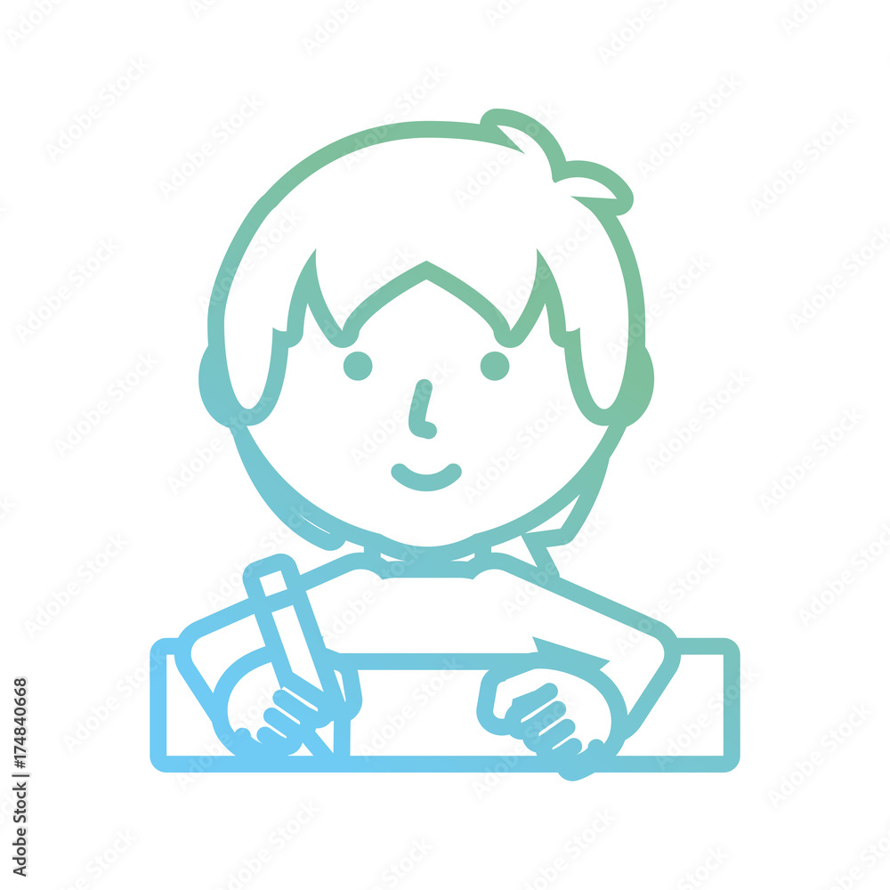cartoon man icon cartoon man icon