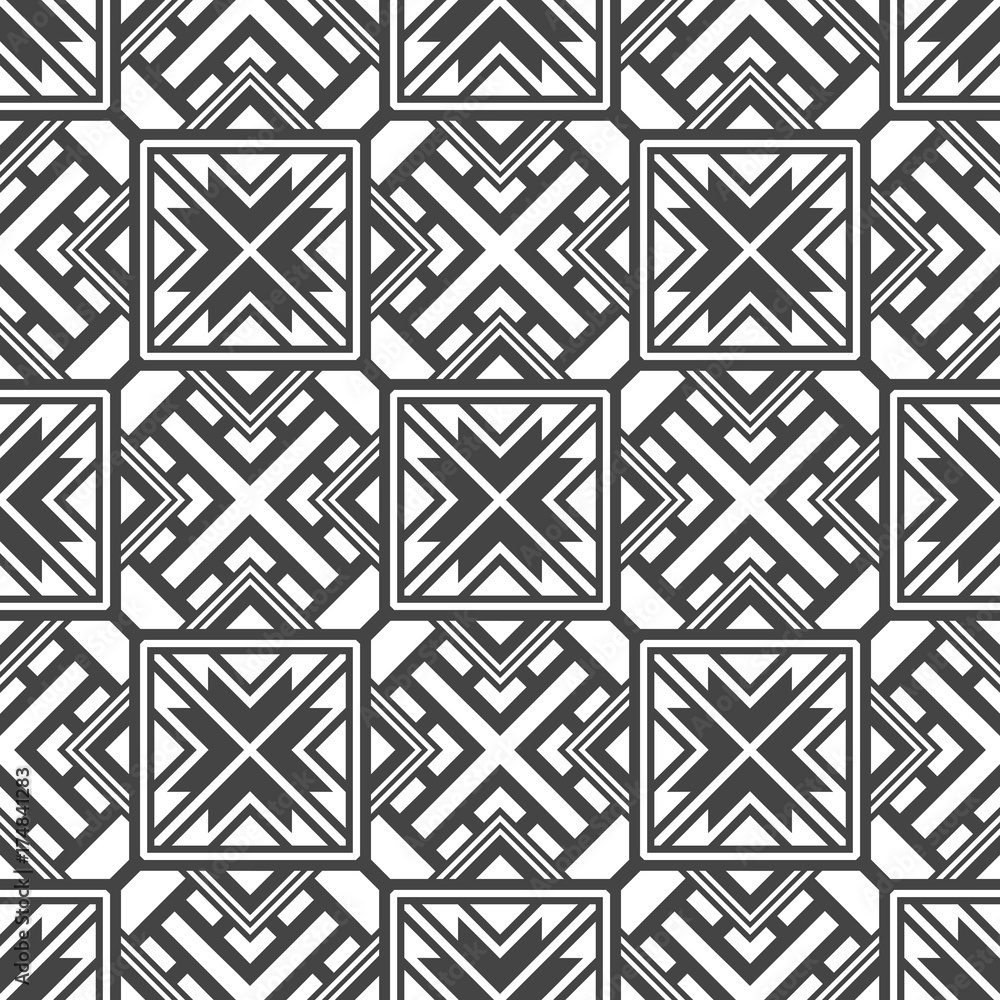 Abstract geometrical seamless pattern.