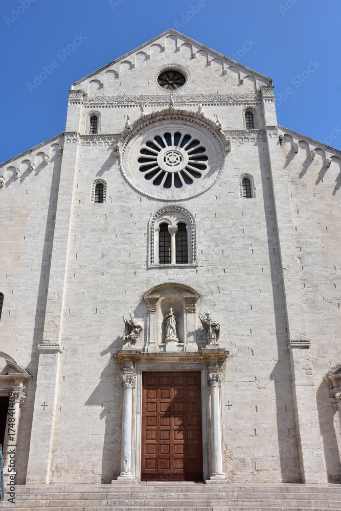 Puglia, Bari, Cattedrale di San Nicola, facciata