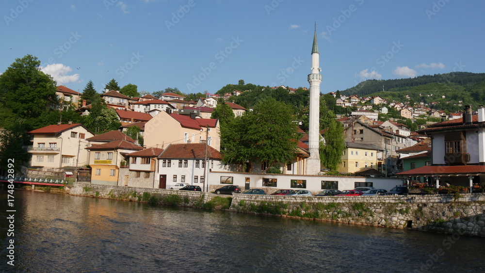 Sarajevo panorama cittadino