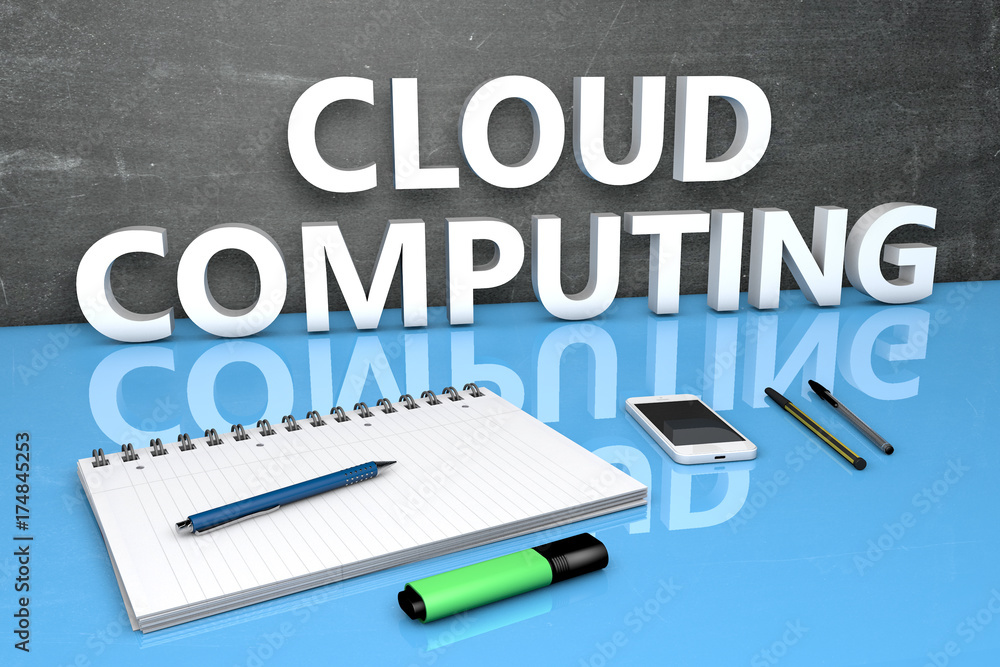 Cloud Computing text concept Cloud Computing text concept