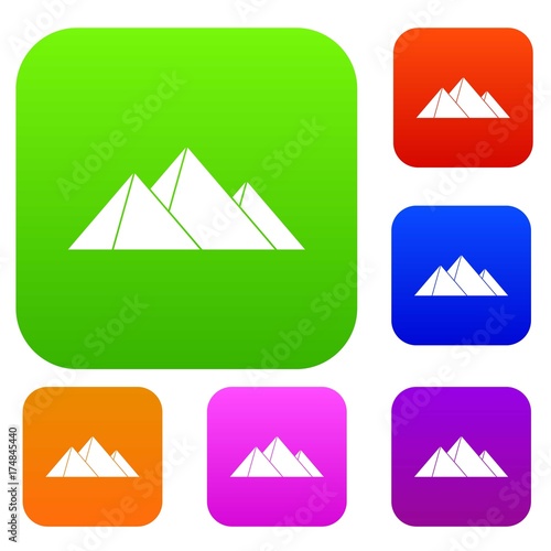 Pyramids set collection