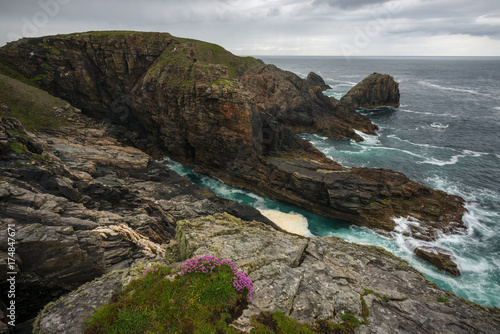 Landscape of Malin Head at Donegal in Ireland
