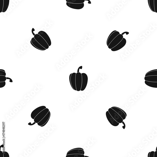 Pepper pattern seamless black
