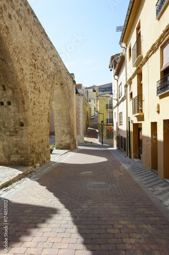 October 2, 2016: Sunny day in the quiet city of Segorbe. photo