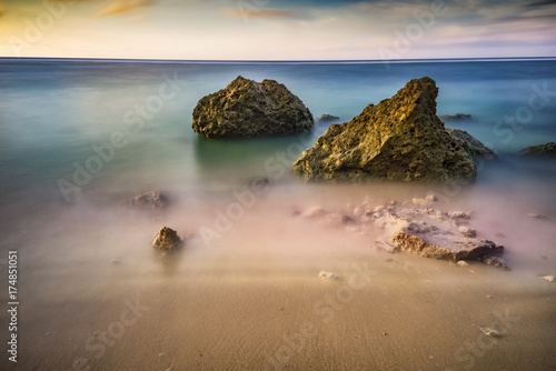 Stones in the sea