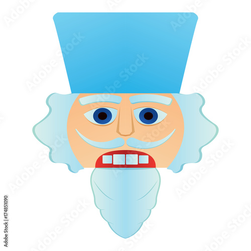 Nutcracker soldier face