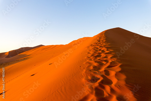 Sossusvlei  Namib desert  Namibia  Africa