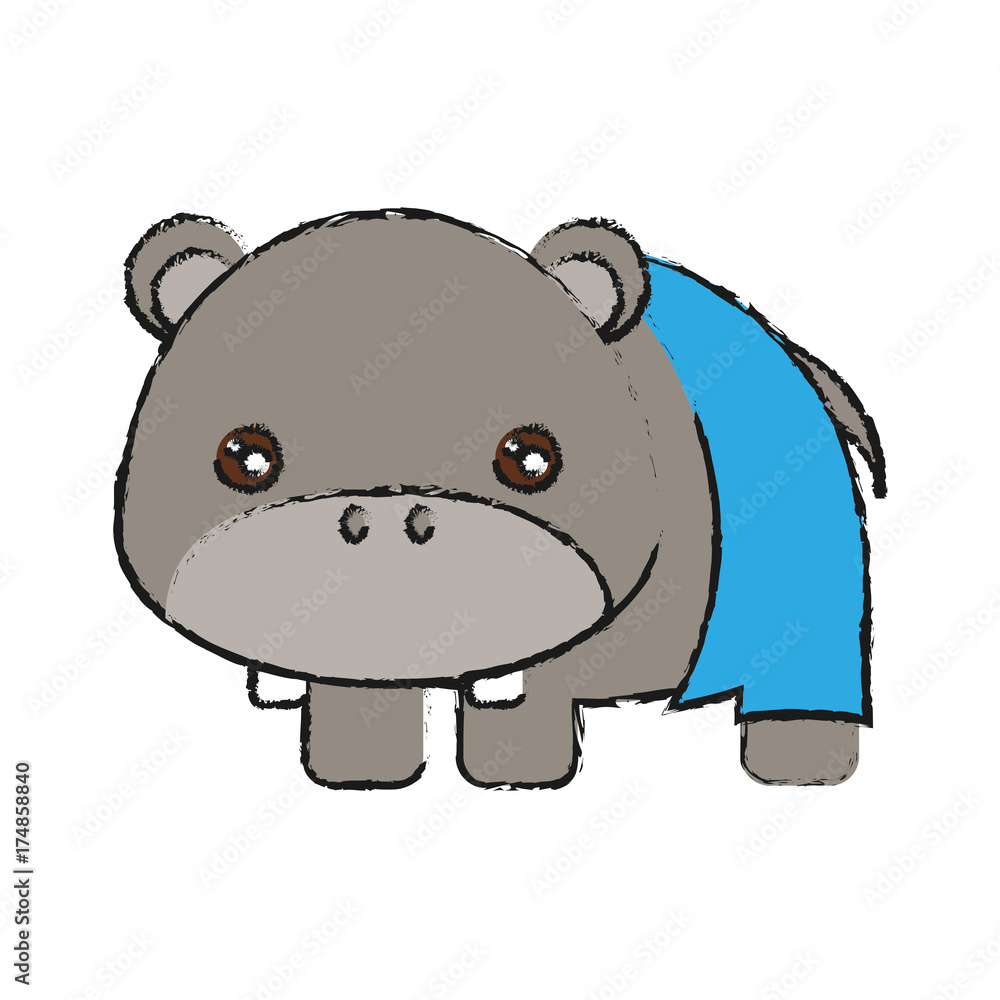 Naklejka premium cute animals design