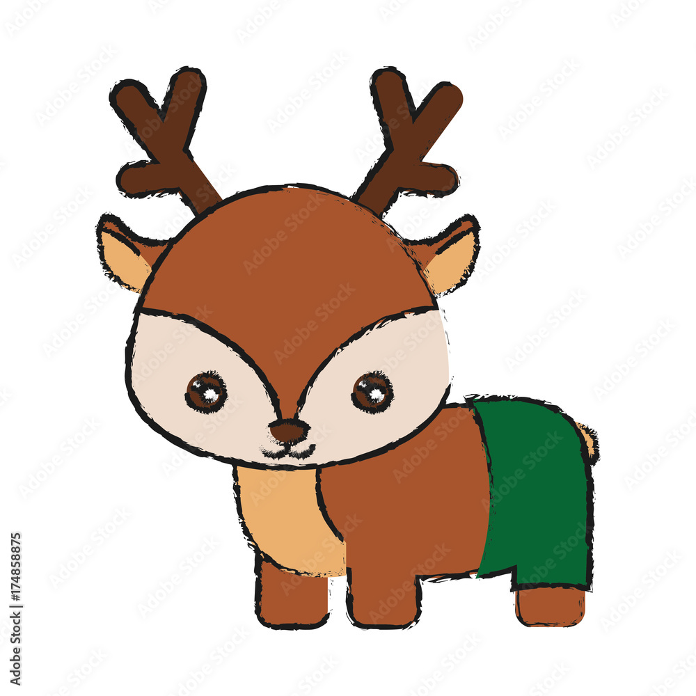Obraz premium cute animals design