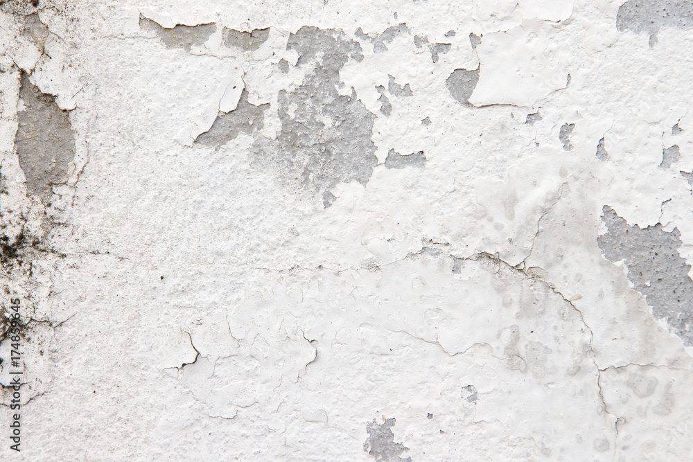 Obraz premium white concrete wall texture