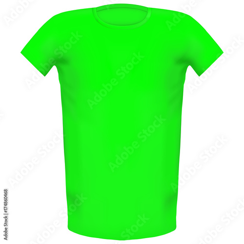Picture of a green t-shirt