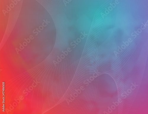 Colorful abstract background. Network background. Abstract spider web.