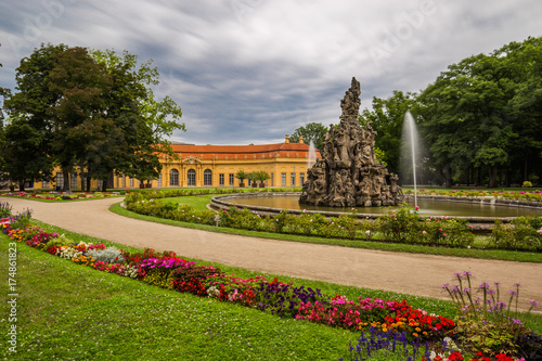 Palace garden photo