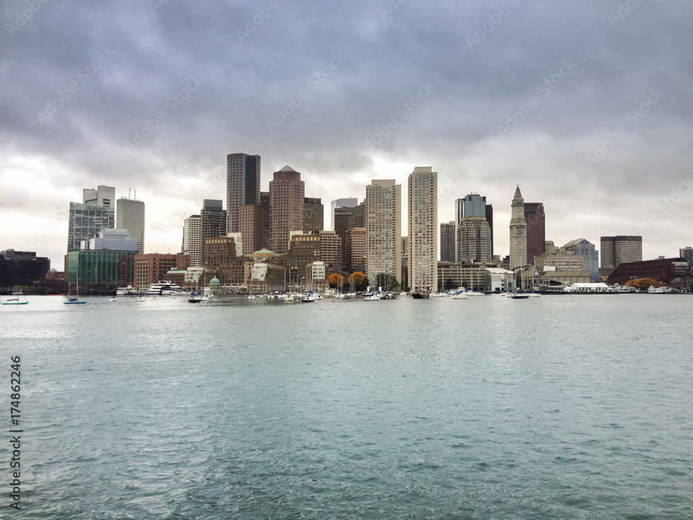 Fototapeta premium Boston Skyline