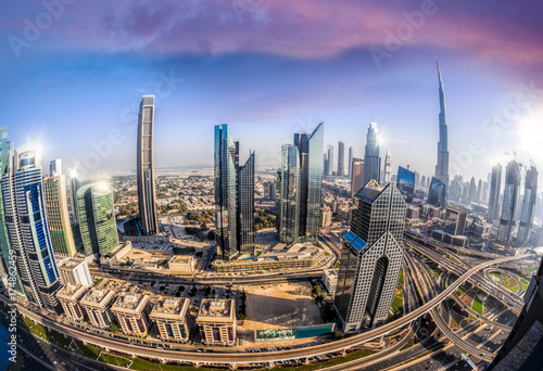 Cityscape of Dubai with modern futuristic architecture , United Arab Emirates © Tomas Marek